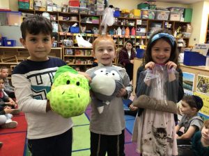 Show and tell for sense of touch!