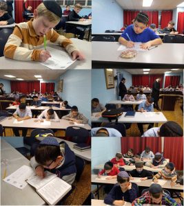 Grades 3-8 have been reviewing their Millim from the previous grade to prepare for the Major Millim Mastery. Each student was treated to a cookie during the MMM, and everyone concluded with a feeling of accomplishment!