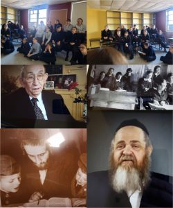 The 7th and 8th grades watched a Holocaust video by the Zechor Yemos Olam, narrated by Rabbi Shmuel Yaakov Klein. The girls were inspired and proud to know they are the Guarantors of the Torah for the next generation of Kllal Yisroel.