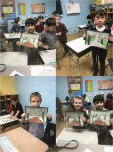 First grade art work.