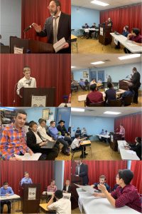 Our 7th and 8th grade prepared for a debate on two topics. They were enthusiastic and clear on the pros and the cons for their position. We look forward to the next debate.