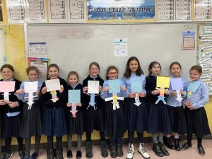 Fourth grade is learning how to divide one-digit quotients using Division Man to remind them of the steps