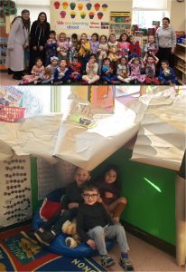 The 4-K Classes have Pajama Day, and are preparing to hibernate for the winter!